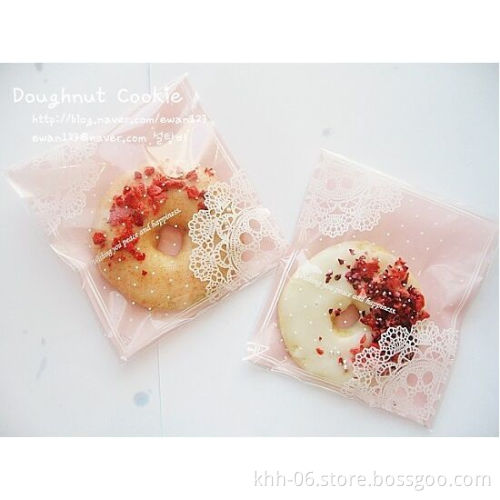 Security feature burger plastic food grade packaging bag